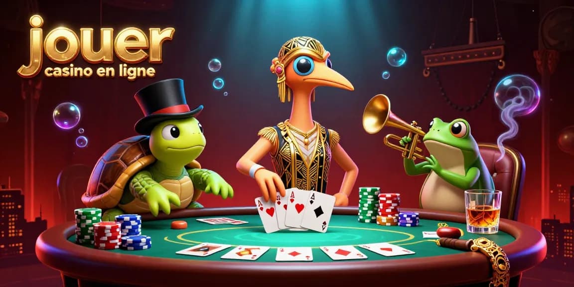 Profitez de l'expérience de jouer au casino en ligne avec des thèmes de jeu colorés et des personnages amusants.
