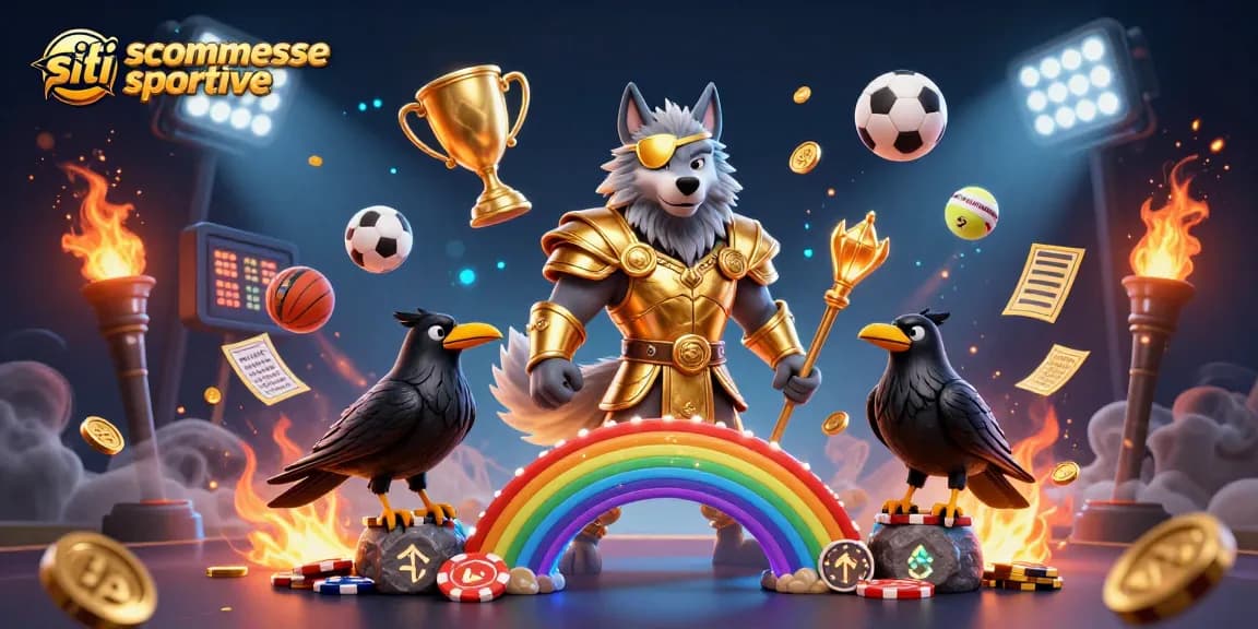Scommetti con i siti scommesse sportive ammirando la qualità delle quote e delle giocate in un emozionante ambiente 3D.
