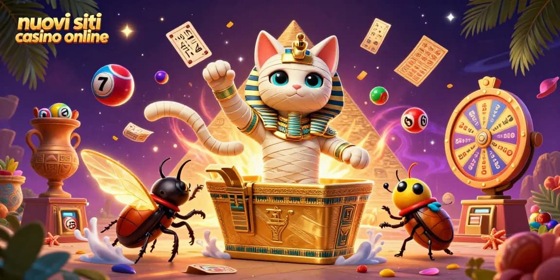 Scopri i nuovi siti casino online con questa scena vibrante e dinamica di gioco interattivo.