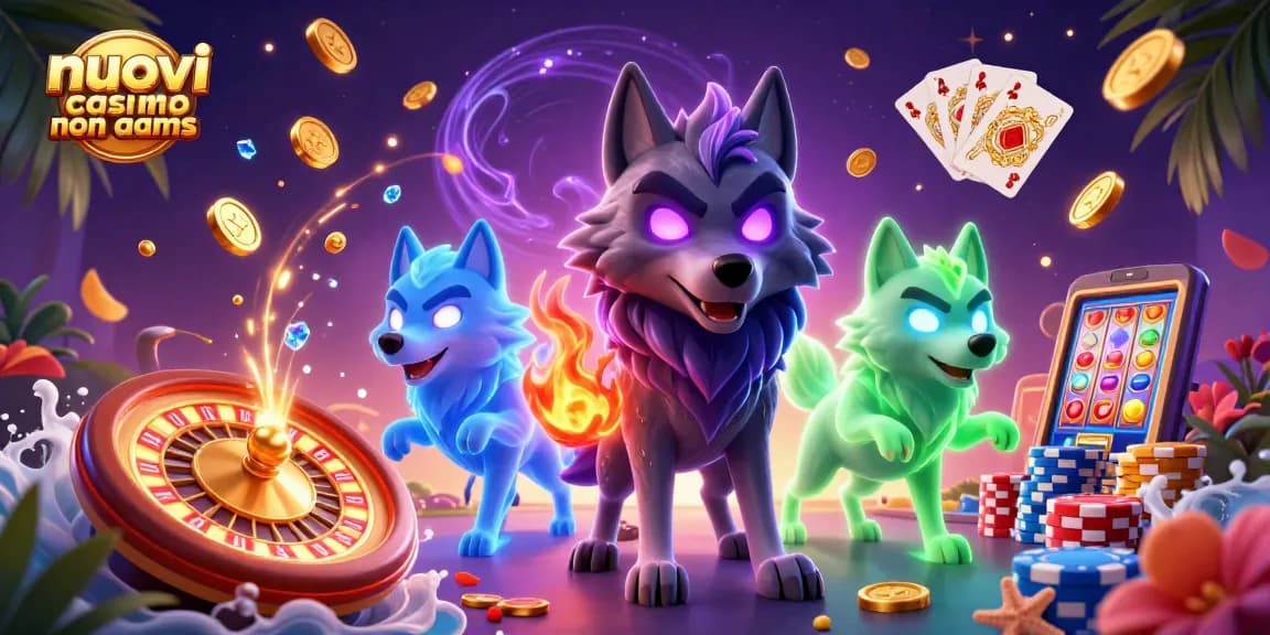 Scopri i nuovi casino non AAMS con un leader della squadra di lupi spettrali, mentre i premi volano in direzione della vittoria.