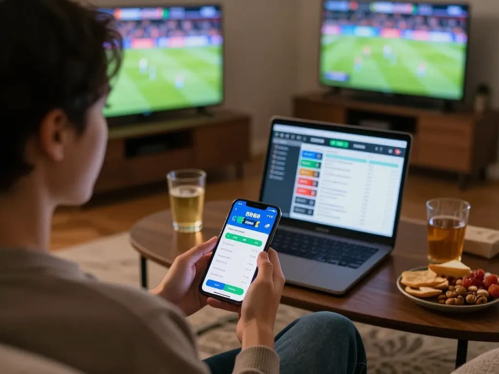 Engaging sports betting experience on RR88 SELECT app during live game.
