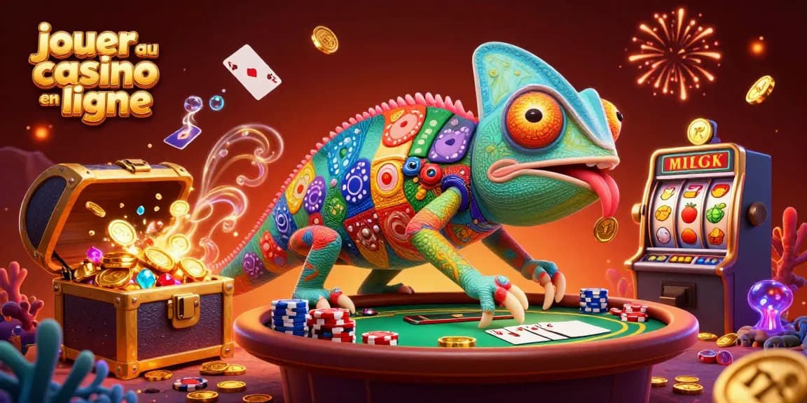 Découvrez le monde fascinant des jeux en ligne en jouant au casino en ligne avec une ambiance colorée et dynamique.