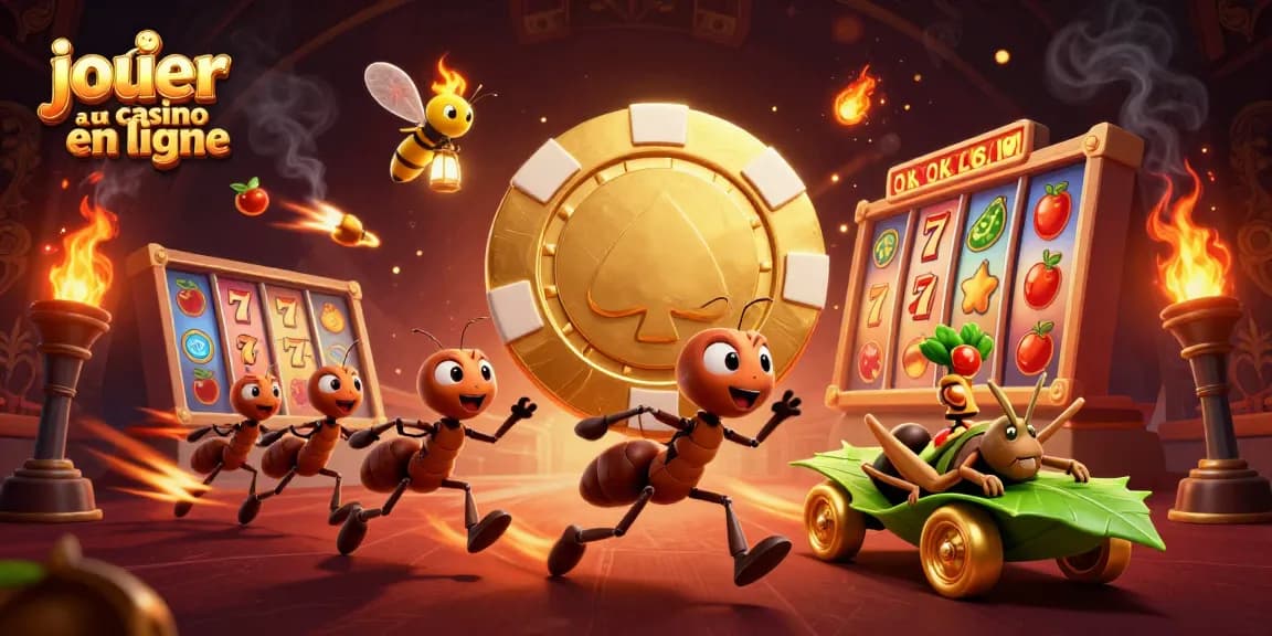 Déplacez-vous avec audace en jouant au casino en ligne tout en récoltant des gains avec des symboles chanceux.