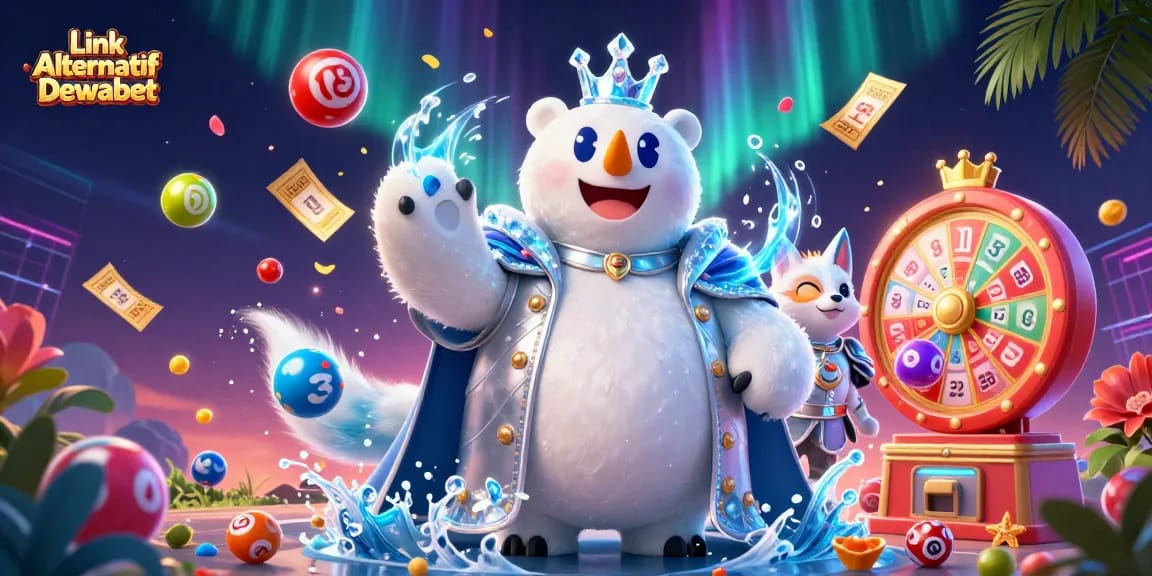 Experience the excitement of Link Alternatif Dewabet with dynamic lottery elements and vibrant energy.