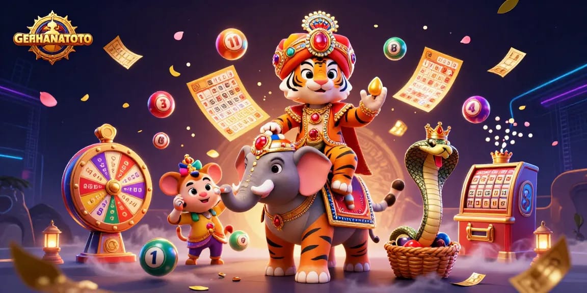 GERHANATOTO memberikan pengalaman bermain dengan berbagai bola lotere berwarna cerah dan hadiah menarik.