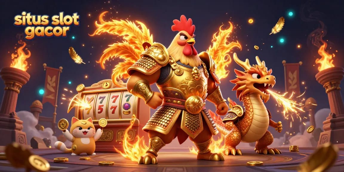 Experience thrilling action at situs slot gacor with vibrant characters and dynamic slot elements!