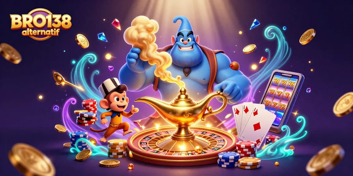 Experience thrilling gambling action with BRO138 alternatif in a vibrant casino scene.