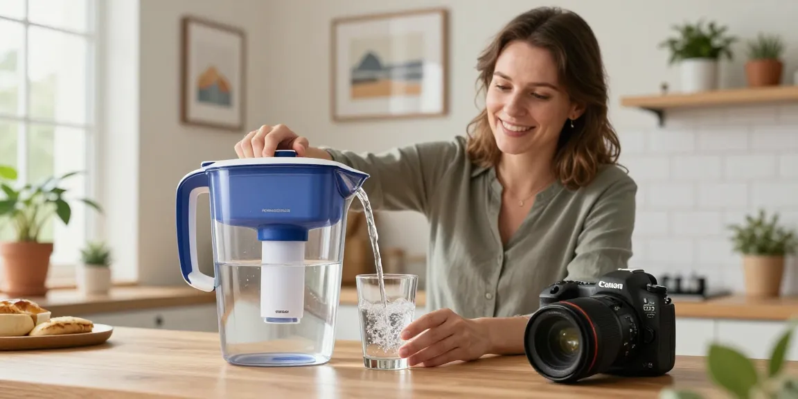 Waterdrop TDS Reduction Water Filter Pitcher with 1 Filter displayed by a trusted local professional in a beautiful kitchen, ensuring community quality service.