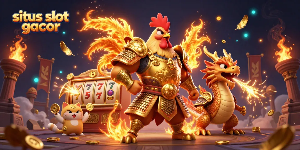 Experience thrilling action at situs slot gacor with vibrant characters and dynamic slot elements!