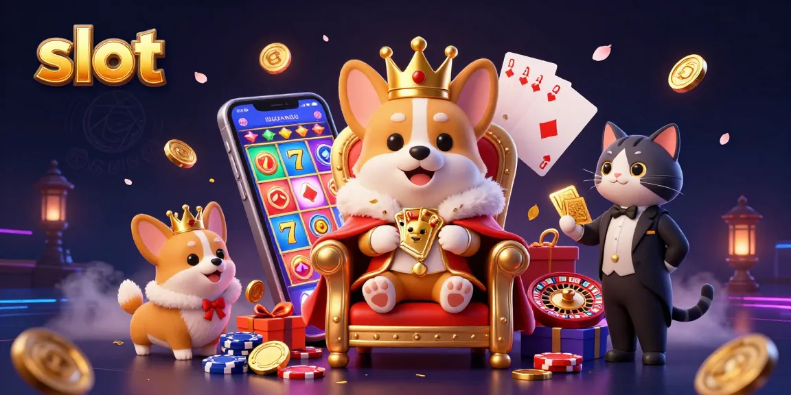Experience exciting slot action with dynamic characters and colorful game elements.