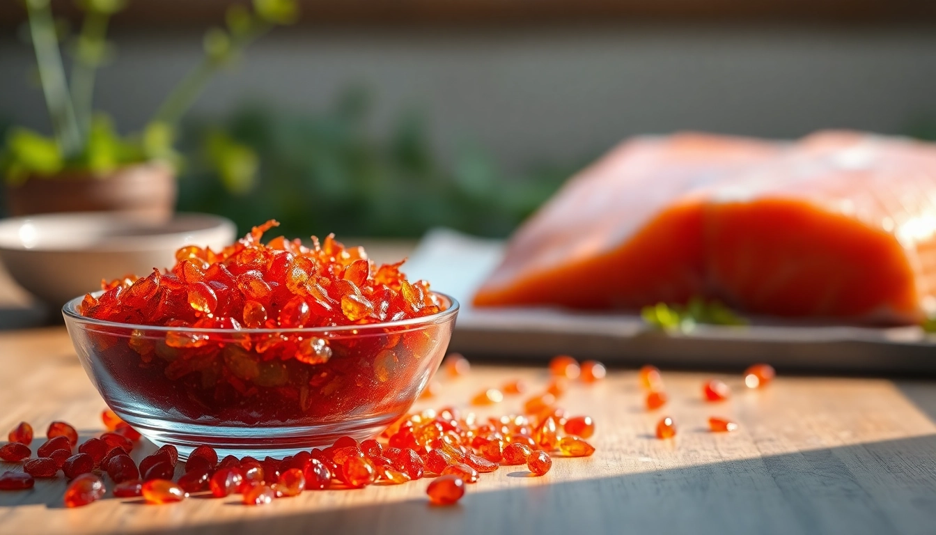 Showcasing astaxanthin ORAC value sources, this image features rich salmon fillets and vibrant microalgae.
