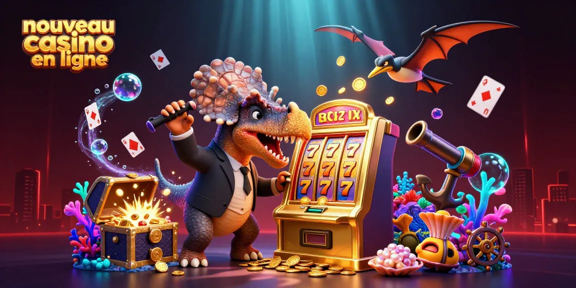 Découvrez le meilleur nouveau casino en ligne avec des personnages dynamiques et des effets lumineux.
