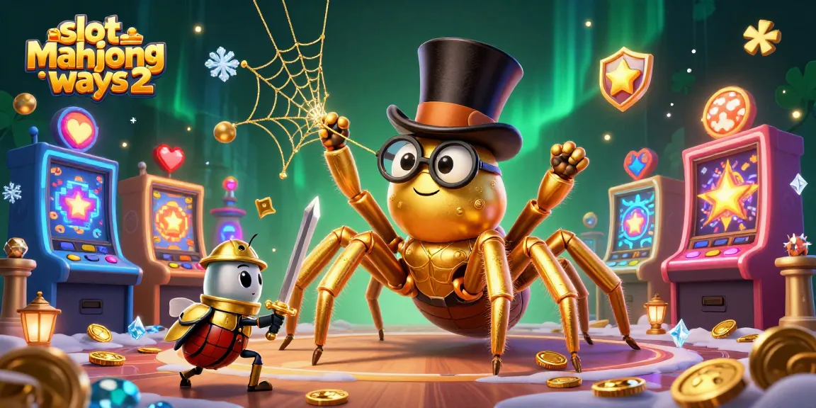 Experience the excitement of slot mahjong ways 2 with vibrant futuristic gaming characters and casino elements.