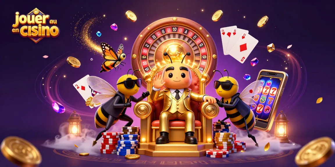 Jouer au casino en ligne avec des symboles de chance et d'aventure sous un univers magique.