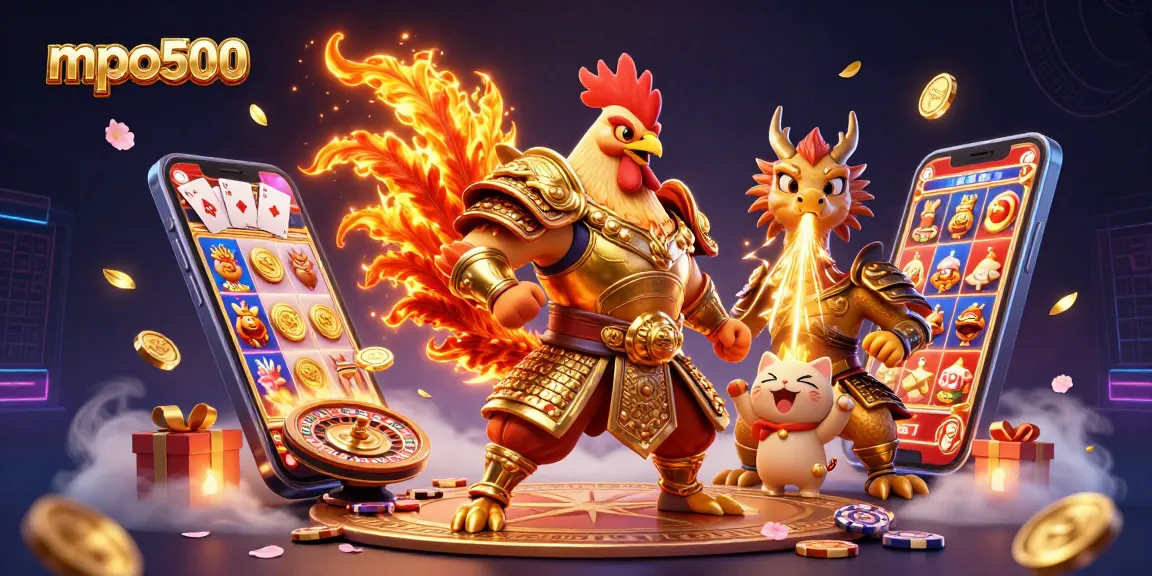 Experience thrilling gameplay at mpo500 with vibrant slots and engaging animations.
