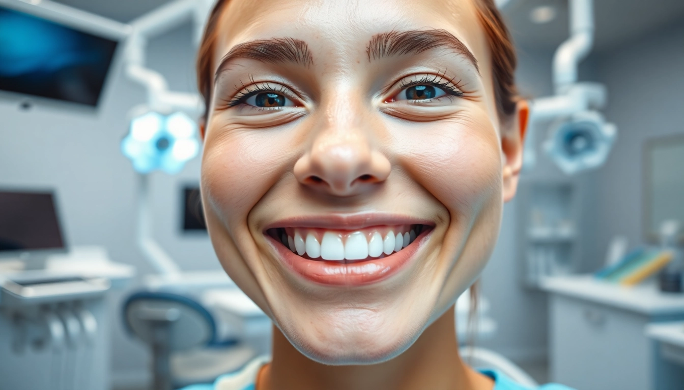 Showcase of healthy smiles, emphasizing newsmilelife principles in a modern dental setting.