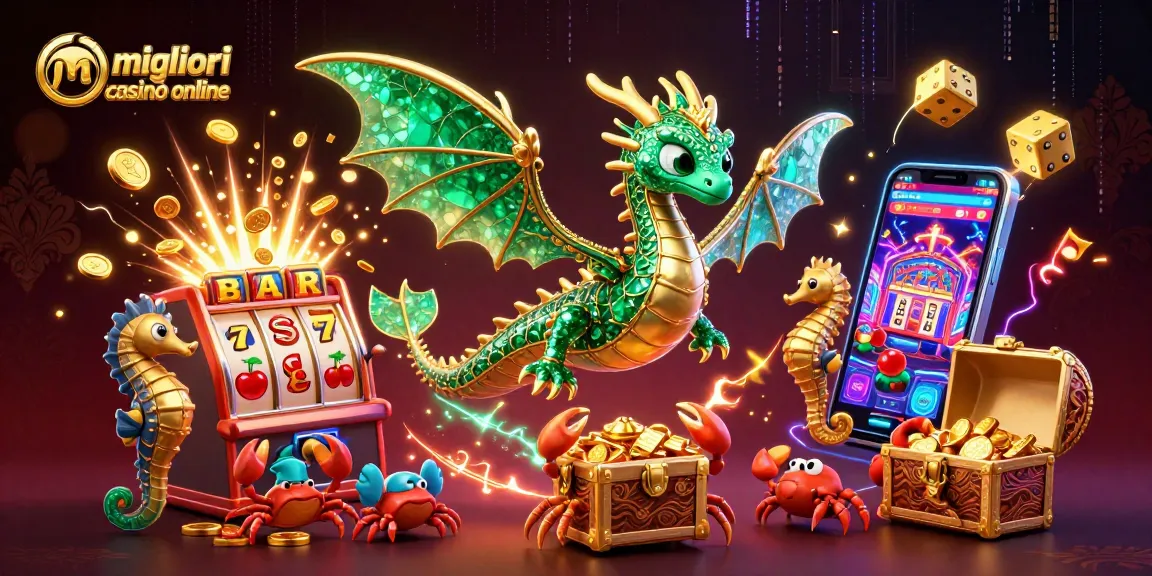 I migliori casinò online offrono emozioni uniche con il drago marino e simboli di fortuna
