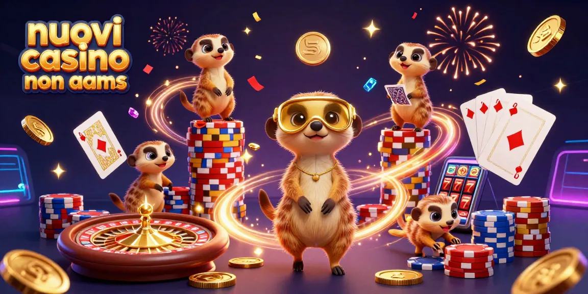 I migliori casino non AAMS mostrano un'illustrazione vivace con animali intenti a gestire, giocare e divertirsi.