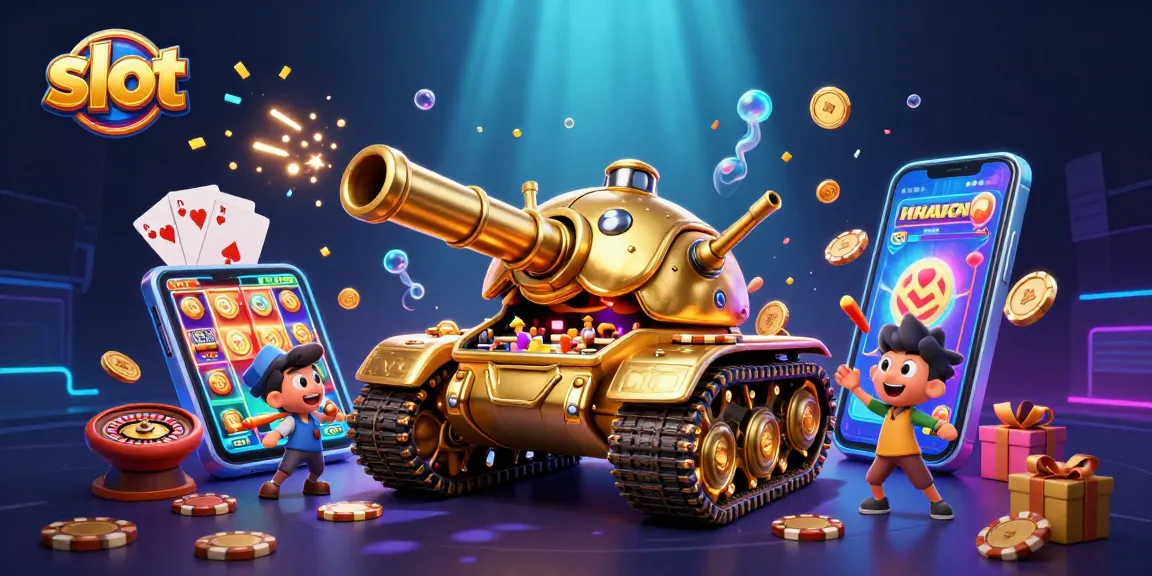 Menangkan slot dengan mesin koin emas yang menyimpan kasino mini di dalamnya