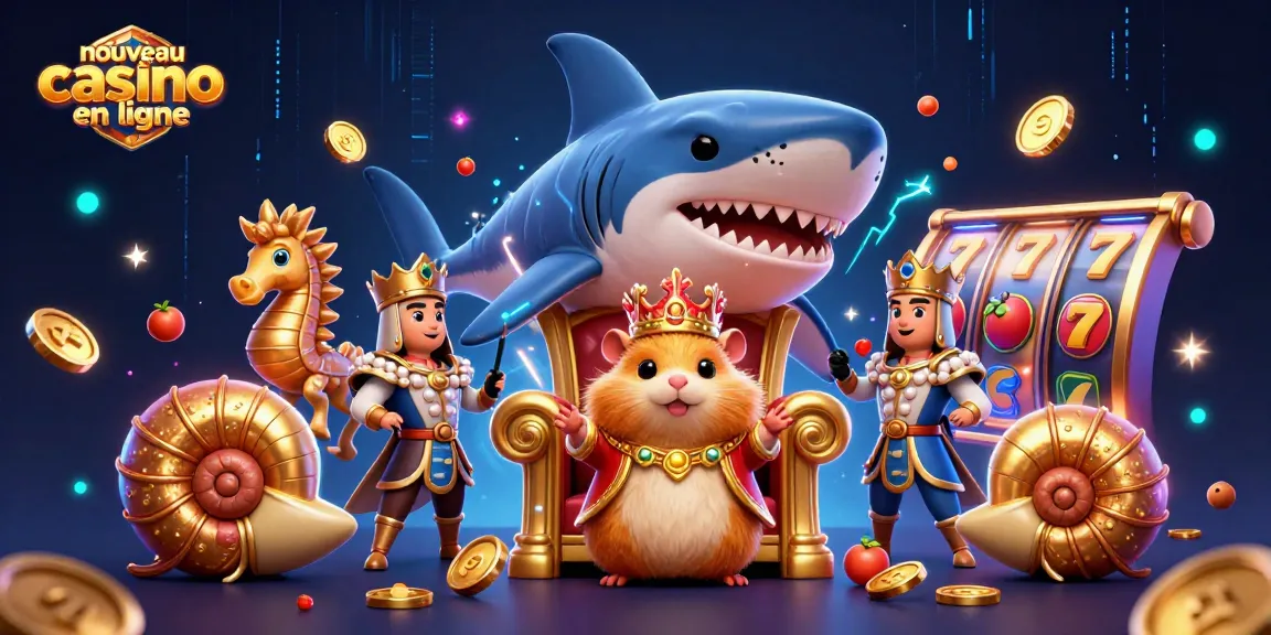 Rejoignez le nouveau casino en ligne pour des aventures captivantes avec un roi hamster royal et des éléments de jeu.