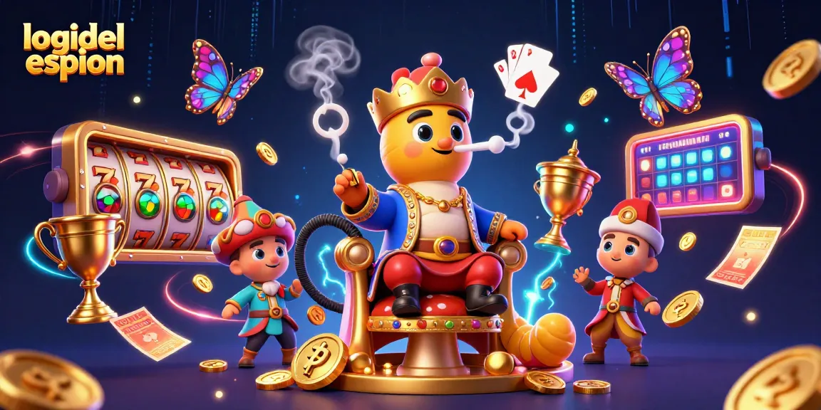 Visualisez le logiciel espion entouré de machines à sous et d'éléments de casino captivants.