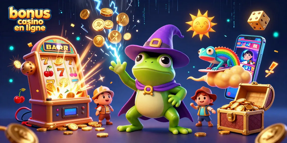 Gagnez avec les offres de bonus casino en ligne tout en admirant des personnages 3D colorés.