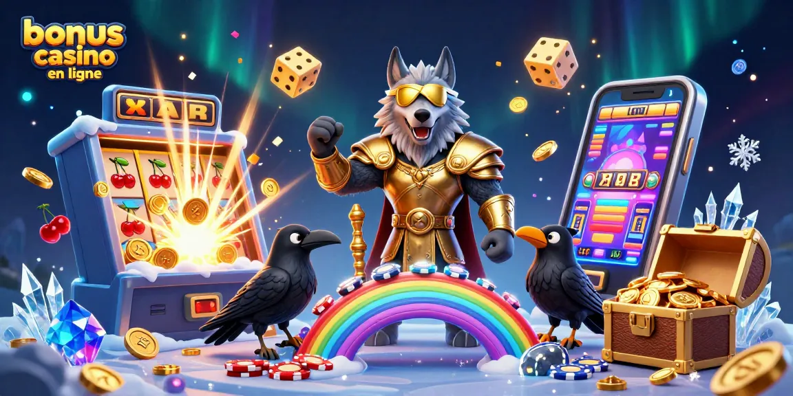 Bonus casino en ligne : jouez avec des machines à sous dans un univers fantastique.
