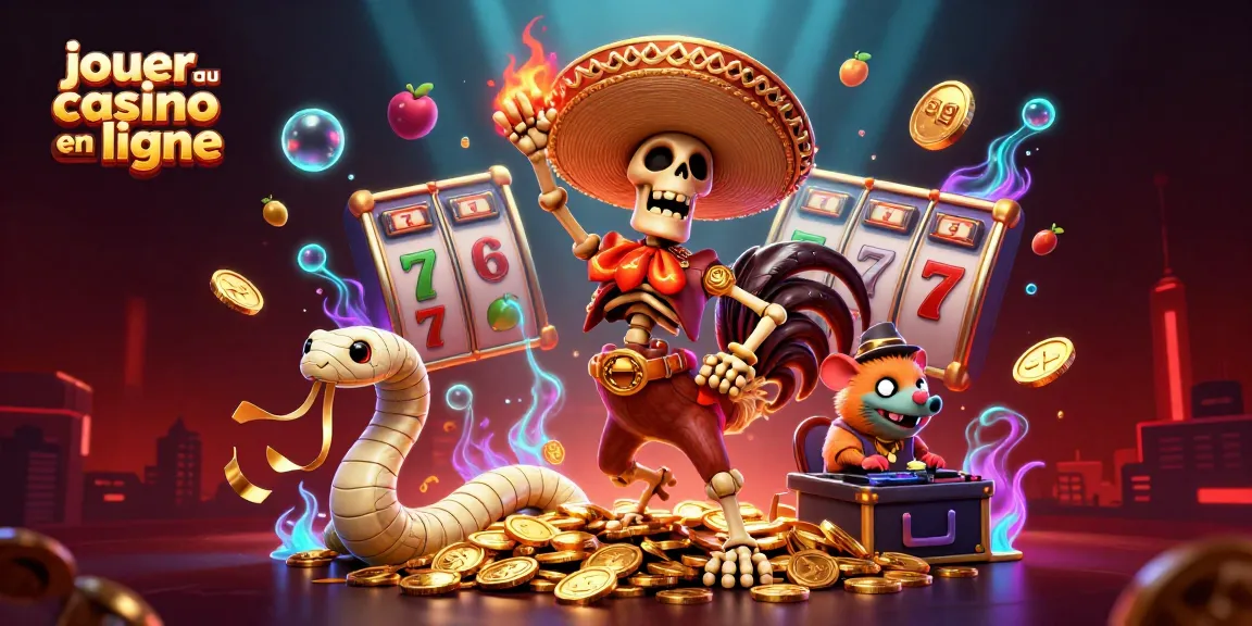 Jouer au casino en ligne avec des personnages animés dans un monde de jackpots et de pièces d'or.