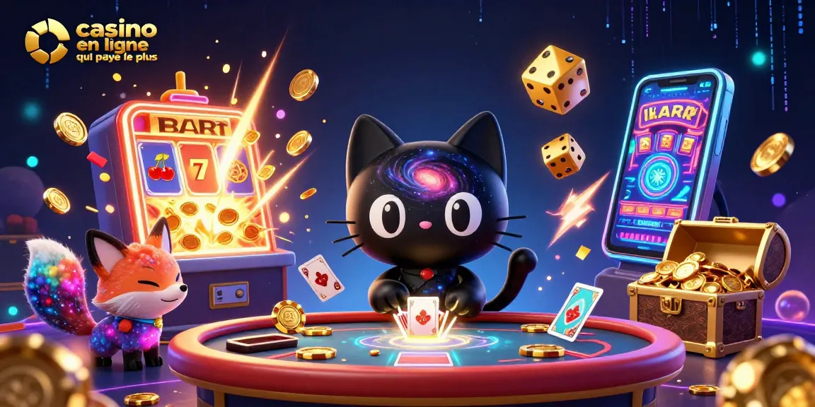 Explorez les jeux du casino en ligne qui paye le plus avec une ambiance dynamique remplie d'énergie et d'éclats.